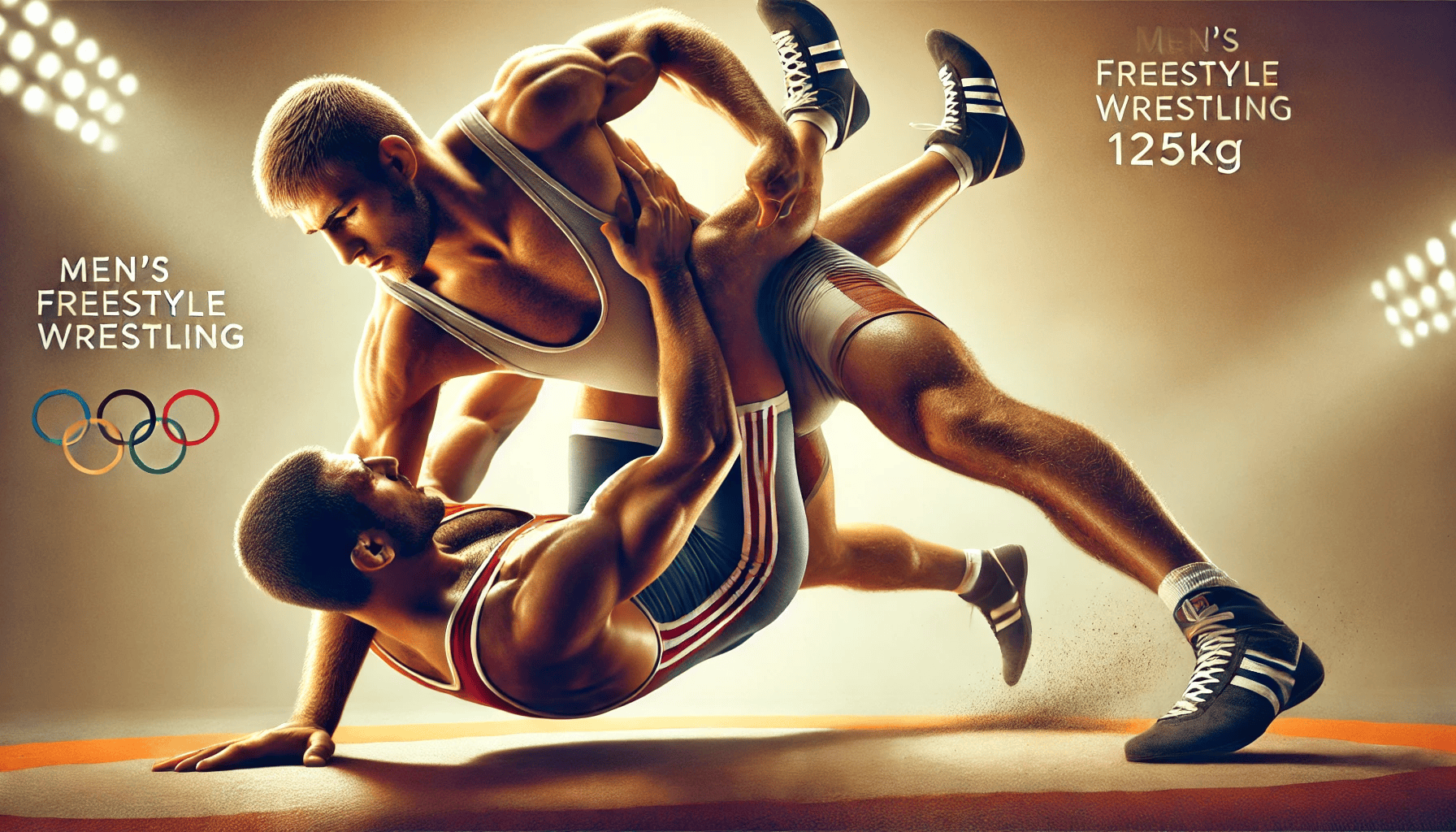 乌克兰选手参加男子自由式摔跤比赛 乌克兰选手参加男子自由式摔跤比赛